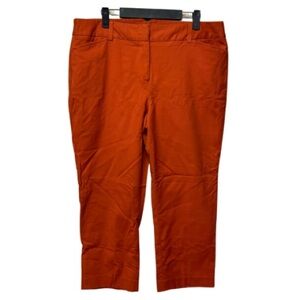 Rust Orange Women's Size 14 Premise Pants